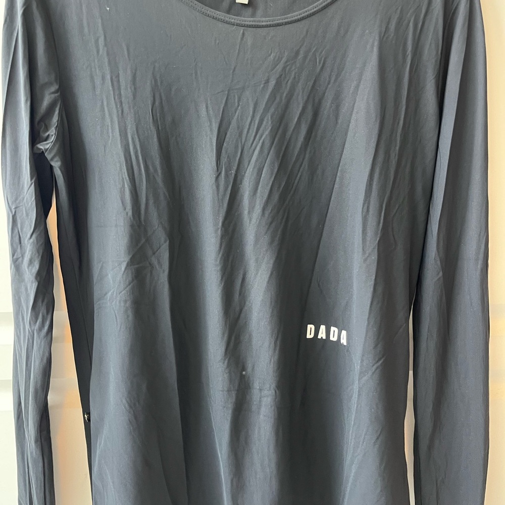 Dada long sleeve black lightweight shirt. XS